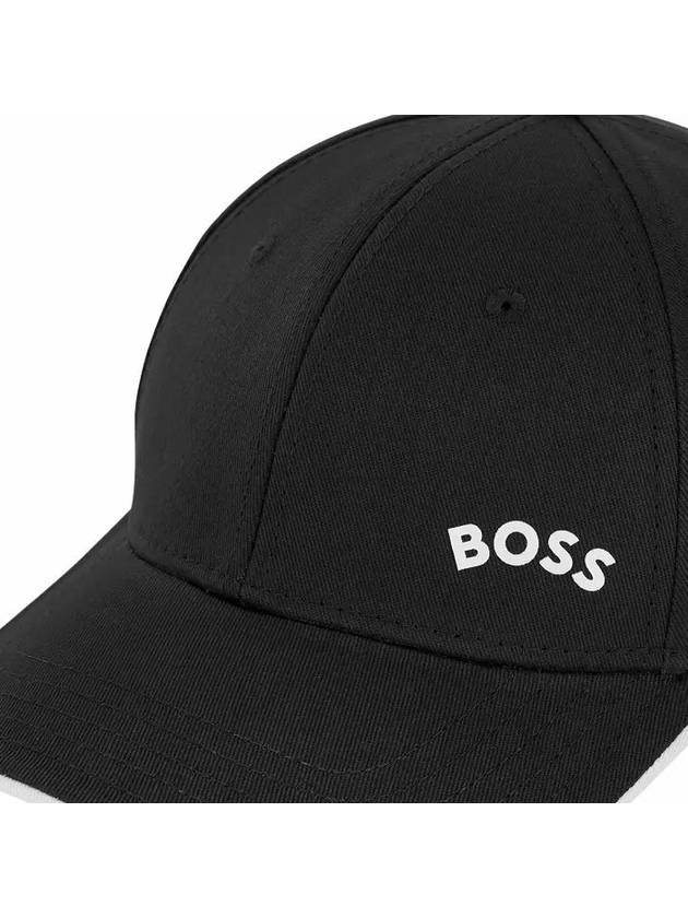 Lettering Logo Ball Cap Black - HUGO BOSS - BALAAN 6