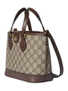 Ophidia mini tote bag beige ebony GG 811716K9GSG8358 - GUCCI - BALAAN 2