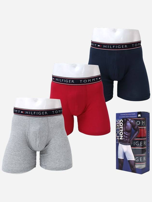 Stretch Cotton Boxer Briefs 3 Pack - TOMMY HILFIGER - BALAAN 1