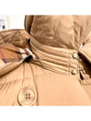 Belt Hooded Padding Beige - BURBERRY - BALAAN 3