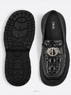 Buffalo Leather Loafers Black - DIOR - BALAAN 5