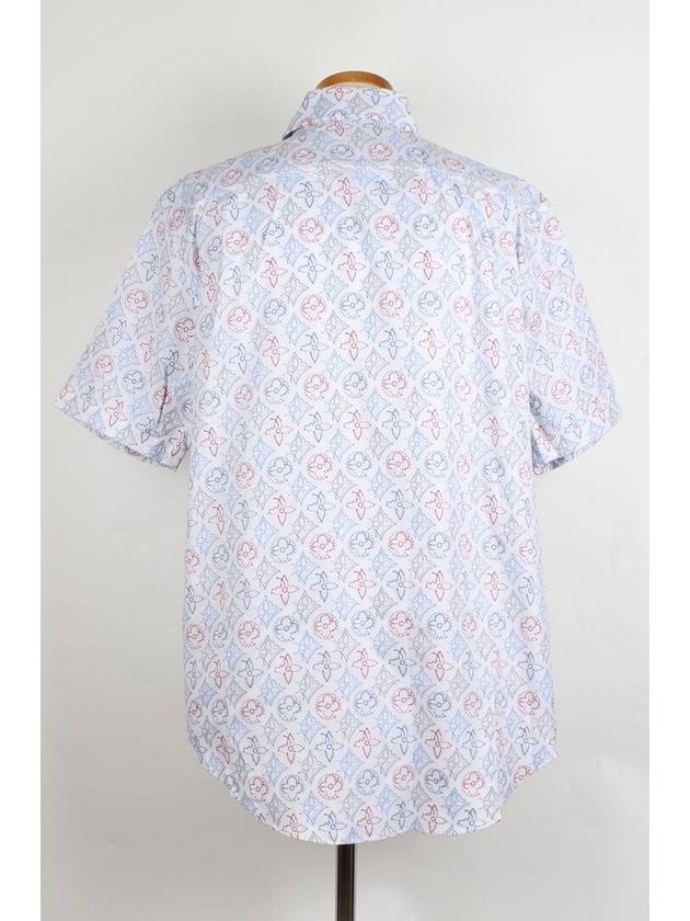 Short Sleeved Signature Sleeve Shirt XL - LOUIS VUITTON - BALAAN 4