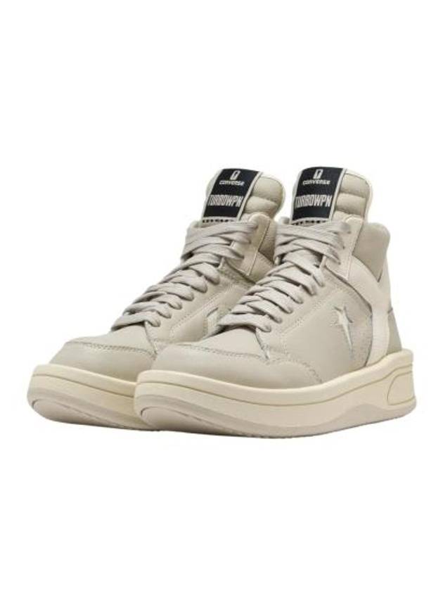 Turboweapon High Top Sneakers Oyster White - CONVERSE - BALAAN 2