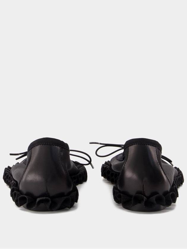 Tutu Frill Ballerinas - Simone Rocha - Mesh - Black - SIMONE ROCHA - BALAAN 3