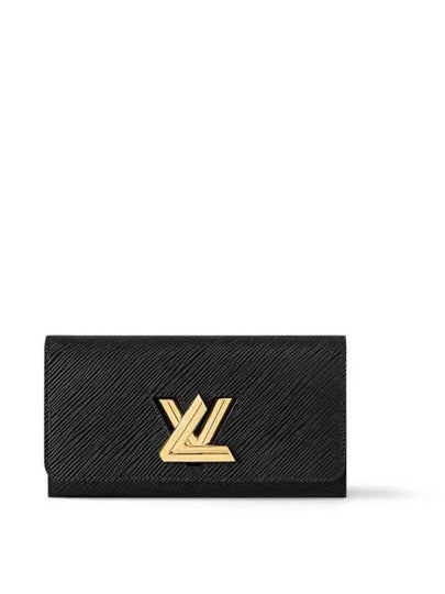 Epi Grain Twist Long Wallet Black - LOUIS VUITTON - BALAAN 2