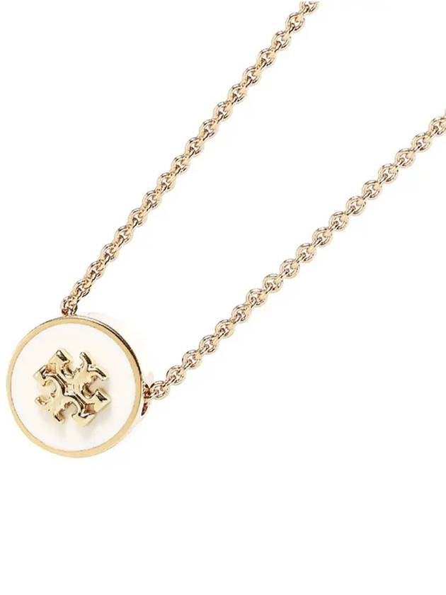 Kira Enamel Pendant Necklace Gold - TORY BURCH - BALAAN 5