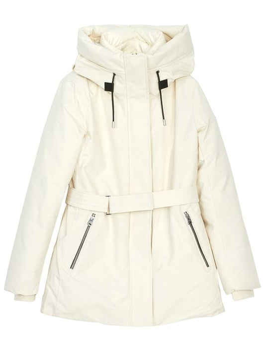 JENI NF CREAM Women s Hooded Padded Jumper Parka - MACKAGE - BALAAN 1