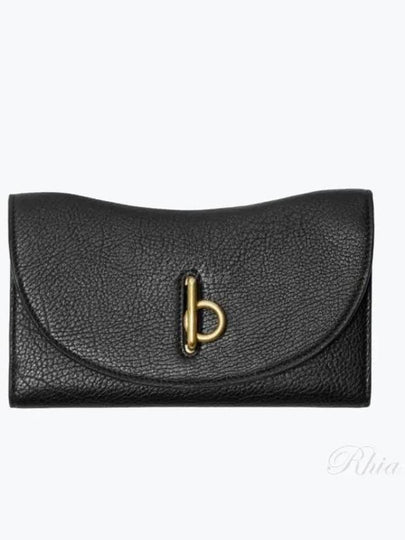 Rocking Horse Leather Medium Wallet Black - BURBERRY - BALAAN 2