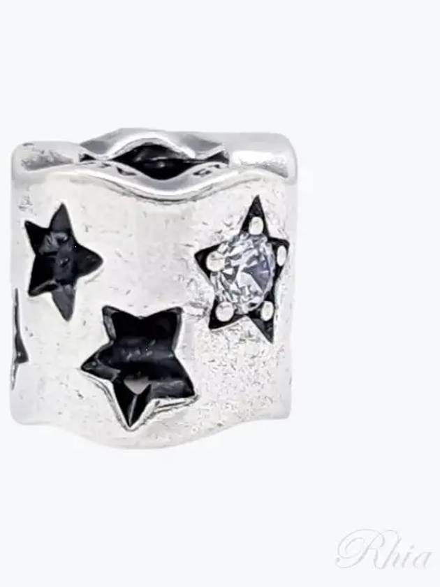 792827C01 Cut Out Sparkling Star Silver Charm - PANDORA - BALAAN 2