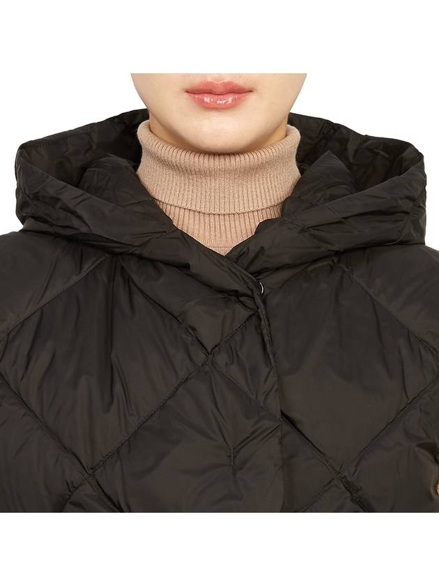 Frutto Padded Vest Brown - MAX MARA - BALAAN 8