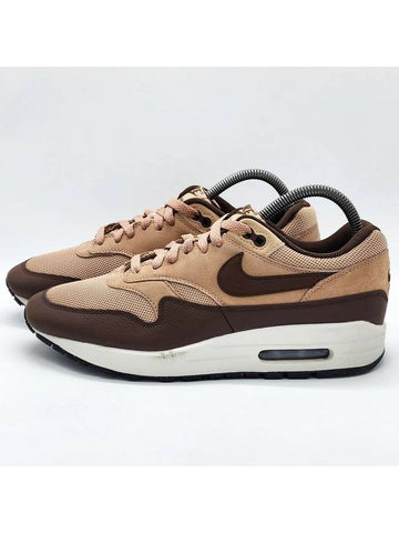 Men s Air Max 1 Kakao Wow Dusted Clay Low Top Sneakers - NIKE - BALAAN 1