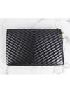 Clutch Black L - SAINT LAURENT - BALAAN 4