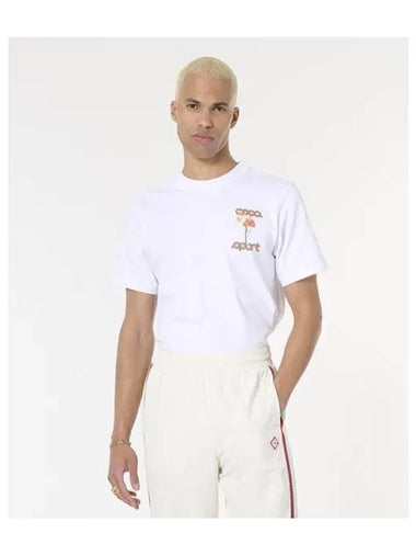 M LA FLAMME DU SPORT PRINTED T SHIRT - CASABLANCA - BALAAN 1