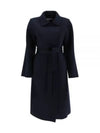 Manuela 1 Virgin Wool Single Coat Ultramarine - MAX MARA - BALAAN 2