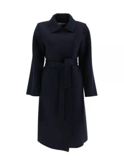 Manuela 1 Virgin Wool Single Coat Ultramarine - MAX MARA - BALAAN 2