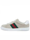 Web Ace GG Supreme Low Top Sneakers Beige Ebony - GUCCI - BALAAN 2