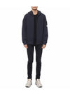 Soft Shell RE Dye Technology Hooded Jacket Navy - STONE ISLAND - BALAAN 4