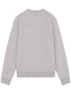 Fox Head Knit Top Light Grey - MAISON KITSUNE - BALAAN 3