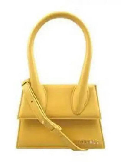 Le Grand Chiquito Large Signature Tote Bag Dark Yellow - JACQUEMUS - BALAAN 2