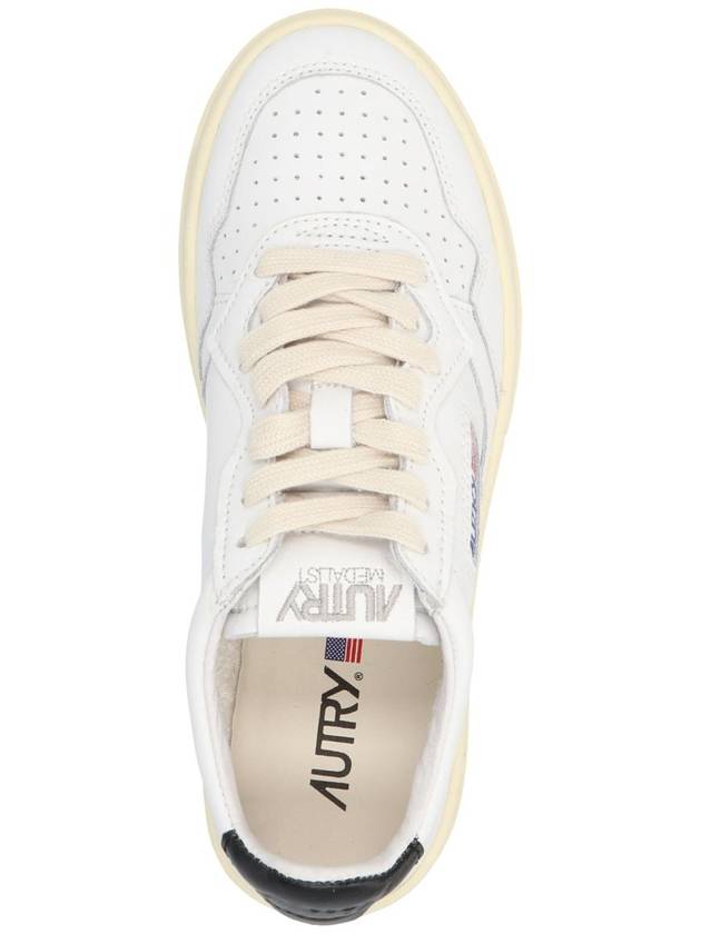 Medalist Goatskin Low Top Sneakers White - AUTRY - BALAAN 4