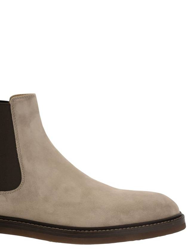 Chelsea Boot in suede - BRUNELLO CUCINELLI - BALAAN 6