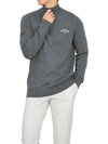 Logo Knit Top Gray - CALLAWAY GOLF - BALAAN 6