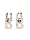 B chain earrings silver - BALENCIAGA - BALAAN 1