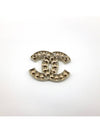 Brooch Metal Glass Pearls & Gold Pearly White - CHANEL - BALAAN 3