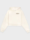 [SPORTY & RICH] UPPER EAST SIDE CROPPED  HOODIE - HO621 CREAM - SPORTY & RICH - BALAAN 1