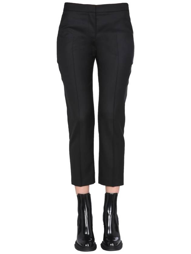 Wool Crop Pants Black - ALEXANDER MCQUEEN - BALAAN 2