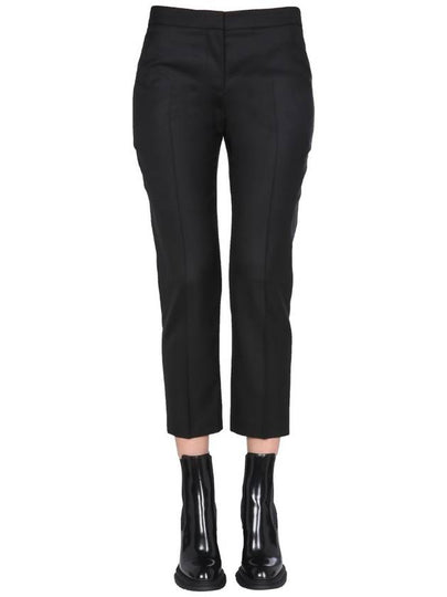 Wool Crop Pants Black - ALEXANDER MCQUEEN - BALAAN 2