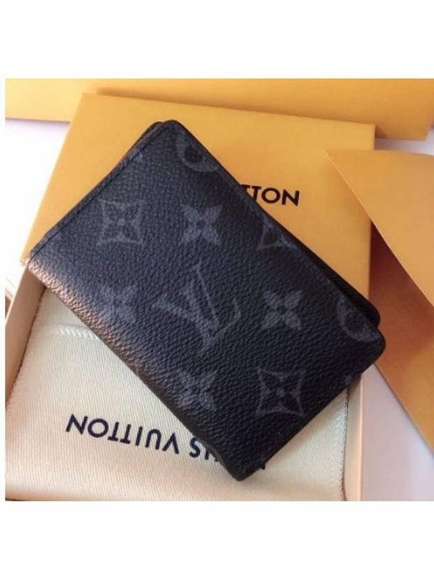 Pocket Organizer Monogram Card Wallet Black - LOUIS VUITTON - BALAAN 2