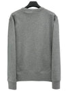 Face Patch Crew Neck Sweatshirt Melange Grey - ACNE STUDIOS - BALAAN 3