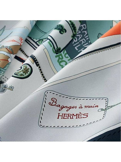 Baggy Main Carr Silk Women s Scarf 90 H004119S 01 - HERMES - BALAAN 2