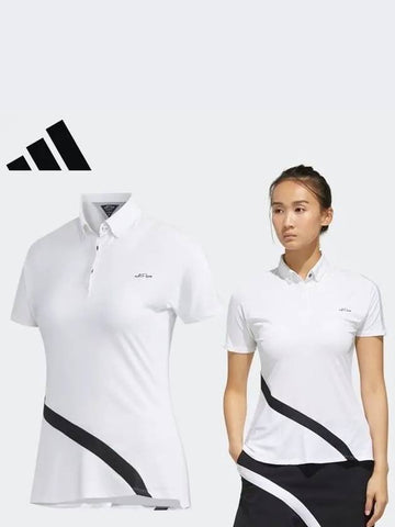 FJ1775 Adipure Short Sleeve Polo T-Shirt - ADIDAS GOLF - BALAAN 1