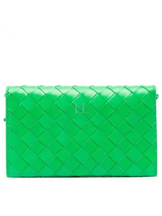 Intrecciato Chain Long Wallet Parakeet - BOTTEGA VENETA - BALAAN 2