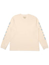 Bucket Logo Long Sleeve T-Shirt IVORY MAN M3321PRL01IVY - MALBON GOLF - BALAAN 3