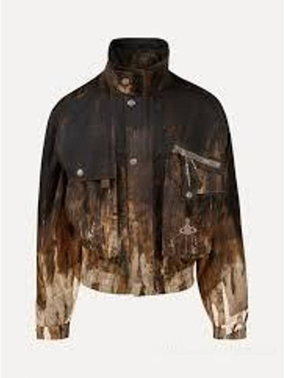 Memphis Bomber Jacket Brown - VIVIENNE WESTWOOD - BALAAN 2