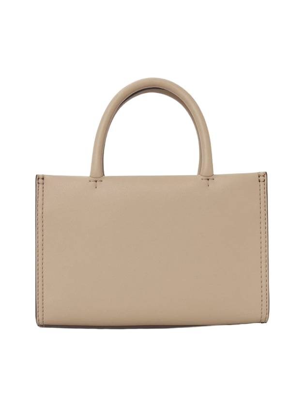 Ella Bio Mini Tote Bag Beige - TORY BURCH - BALAAN 3