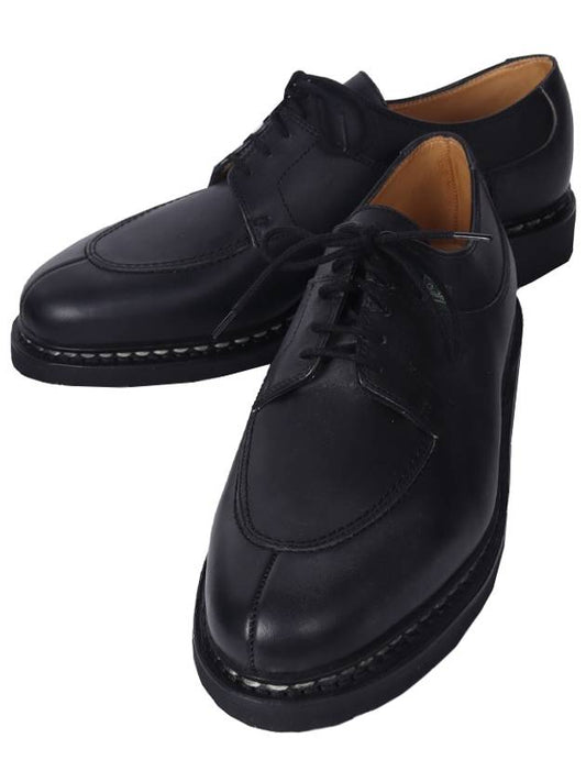 Avignon Griff Noire Lis Noir Derby Shoes - PARABOOT - BALAAN 2