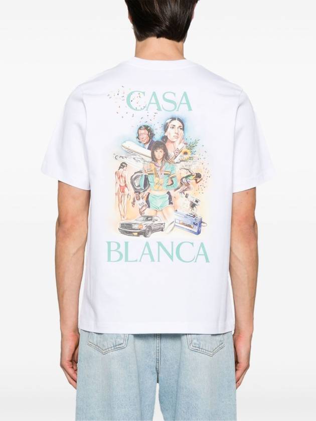 Casablanca T-shirts and Polos White - CASABLANCA - BALAAN 3