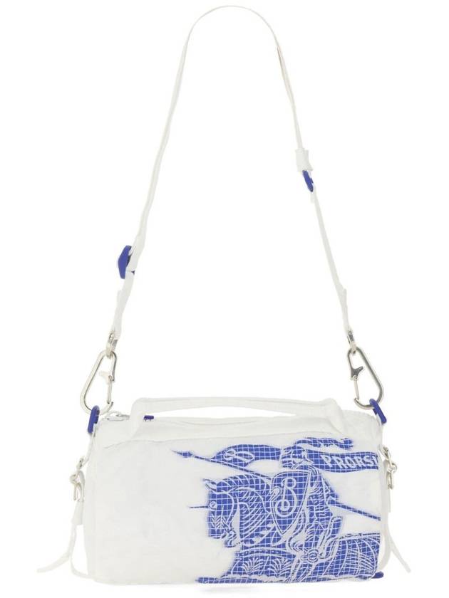 EDK Print Small Duffel Bag White - BURBERRY - BALAAN 3