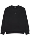 Men's Steve Logo Sweatshirt Black - A.P.C. - BALAAN 2