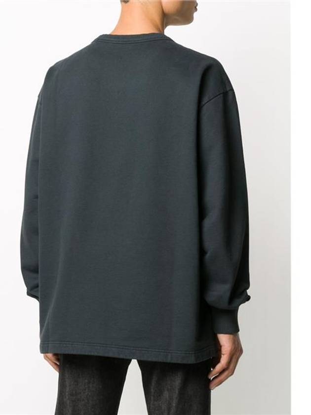 Lettering Logo Sweatshirt Black - ACNE STUDIOS - BALAAN 5