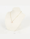 Van Cleef Arpels Holiday Vintage Alhambra Pendant Pink Gold S vres Porcelain Diamond 74192 - VANCLEEFARPELS - BALAAN 4