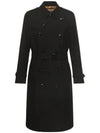 Kensington Heritage Trench Coat Black - BURBERRY - BALAAN 2