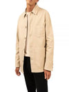 Men's Sirocco II Fisherman Button Cotton Canvas Jacket Beige - SAINT JAMES - BALAAN 2