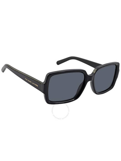 Marc Jacobs Grey Rectangular Ladies Sunglasses MARC 459/S 0807/IR 56 - MARC JACOBS - BALAAN 2