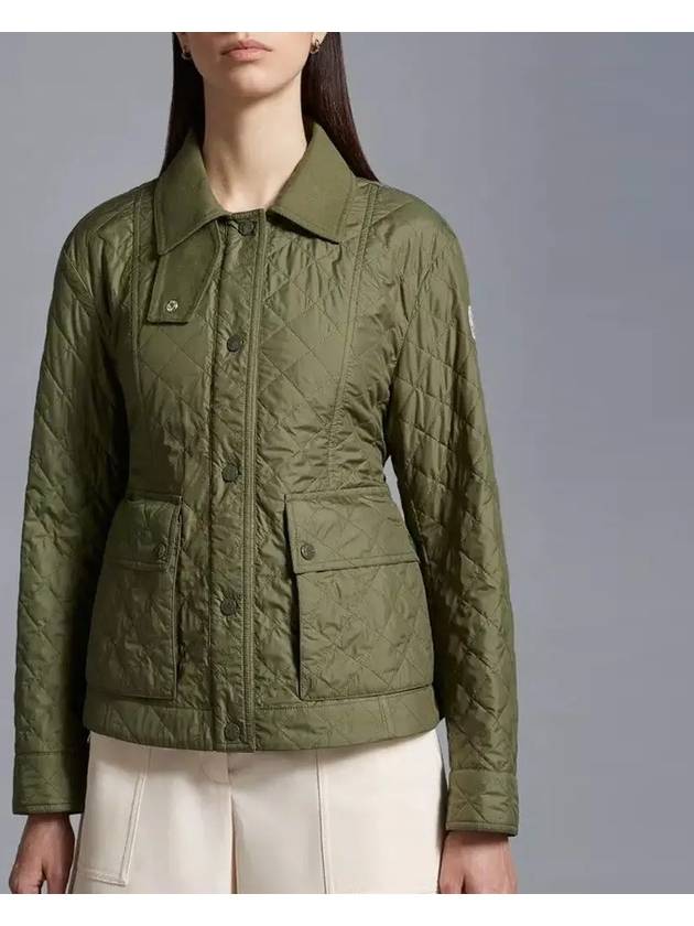 Women's Galene Padding Olive Green - MONCLER - BALAAN 3