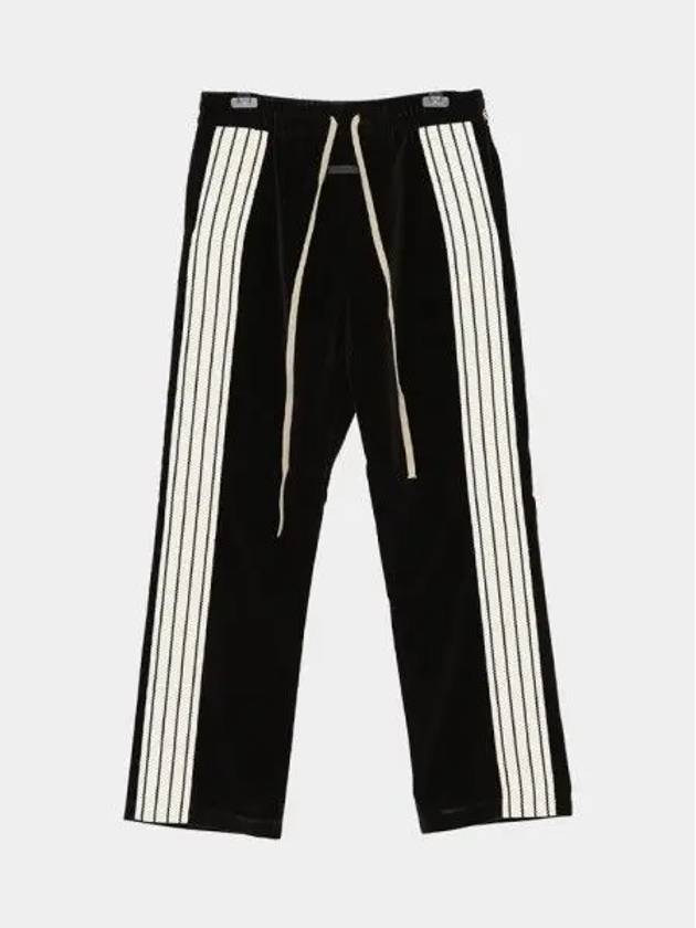 Side stripe velvet cotton mix men s pants FG840 324COV 201 271407 1044352 - FEAR OF GOD - BALAAN 1